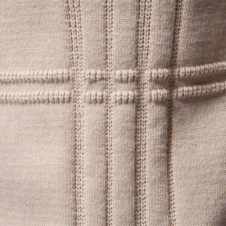 Raffinierter Herren Strickpullover im klassischen Stil (12)