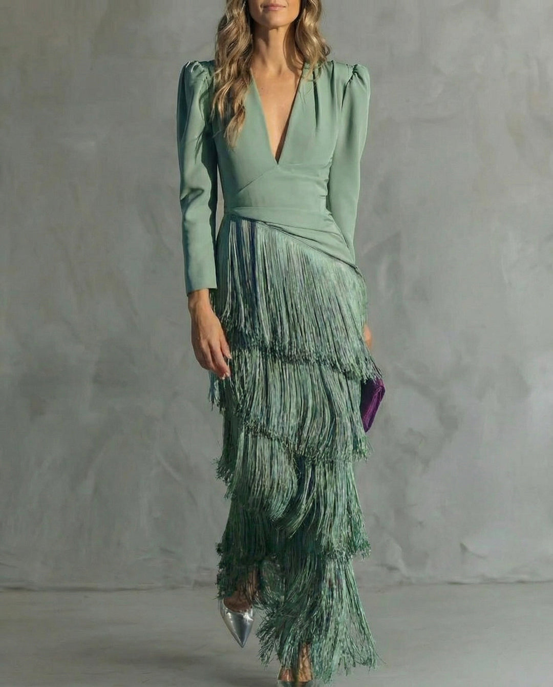 Raffiniertes Midi-Kleid für Hochzeitsgäste (2)