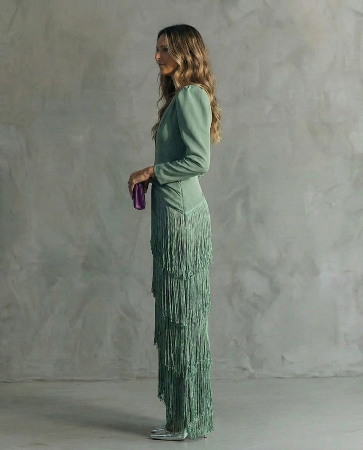 Raffiniertes Midi-Kleid für Hochzeitsgäste (4)