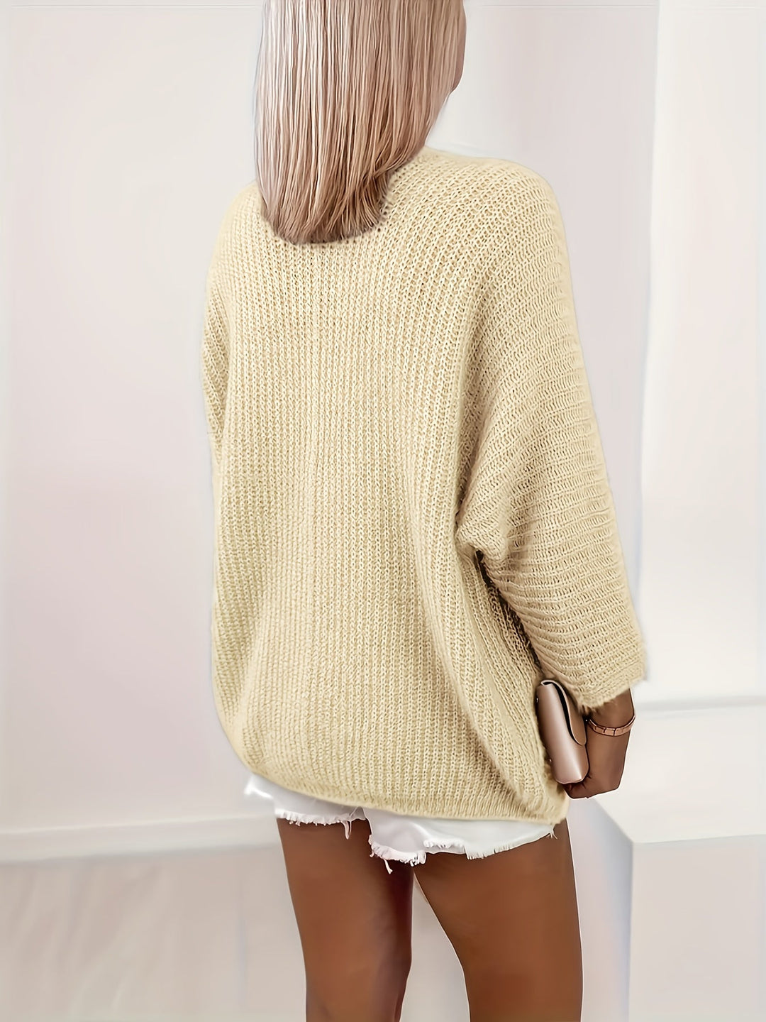 Sanfter Eleganter Cardigan (7)