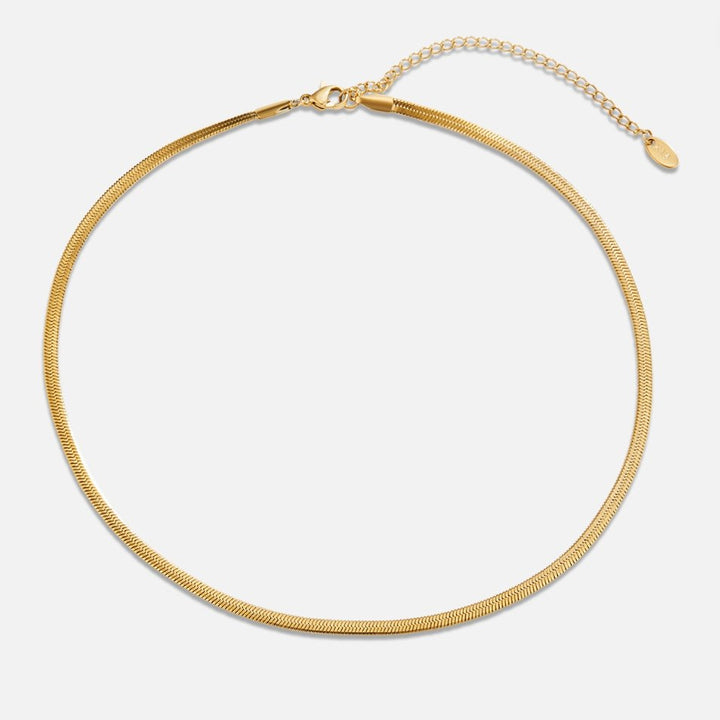 Schlangen Kette Goldfarben Halskette