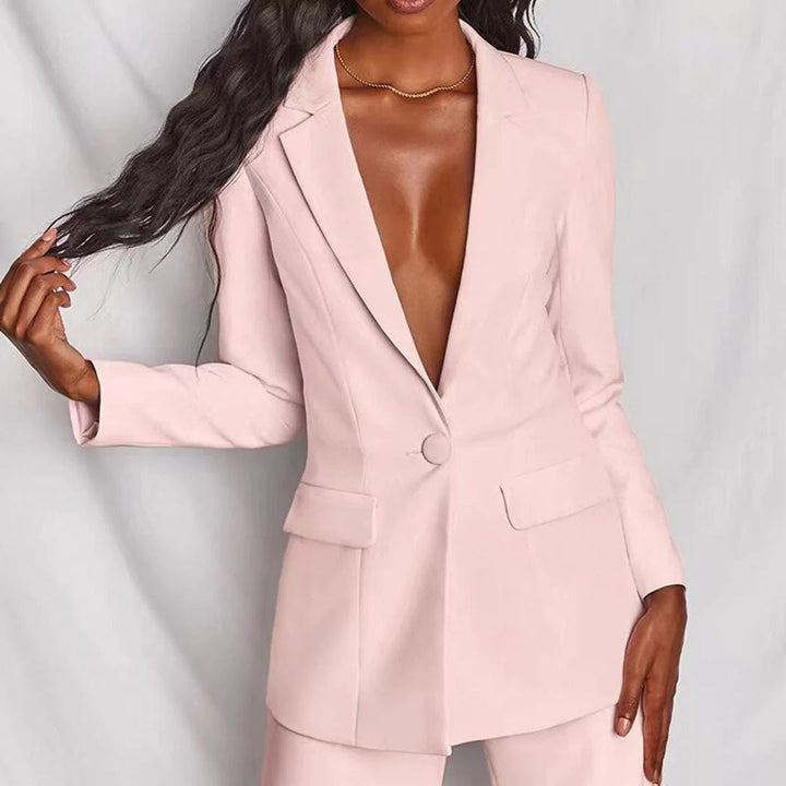 Schickes Damen-Hosenset in Rosa 3