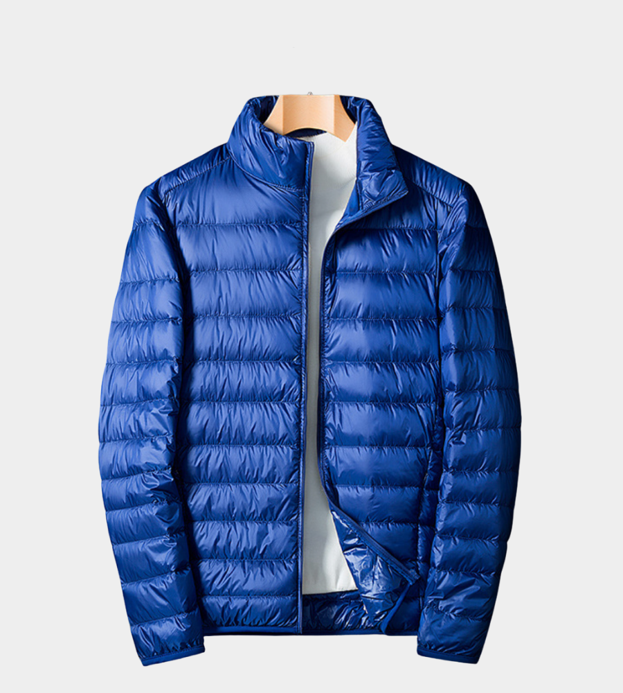 Schlanke Steppjacke für Herbst und Freizeit in Sapphire Blue