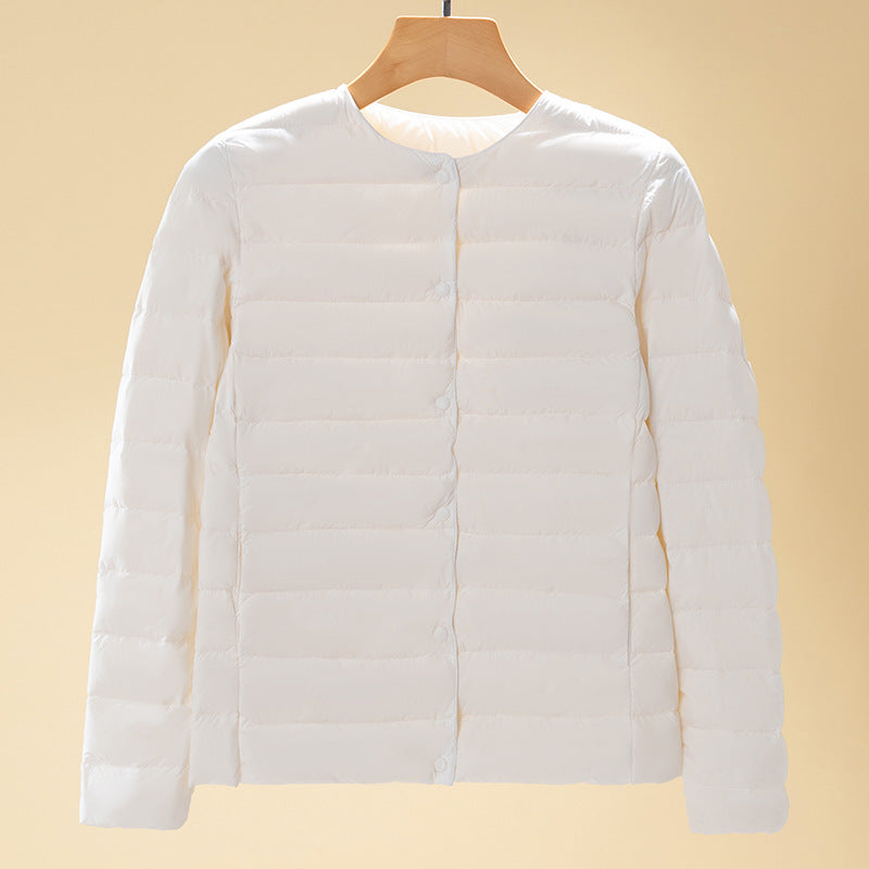 Taillierte Damen Winterjacke mit feiner Steppung (5)