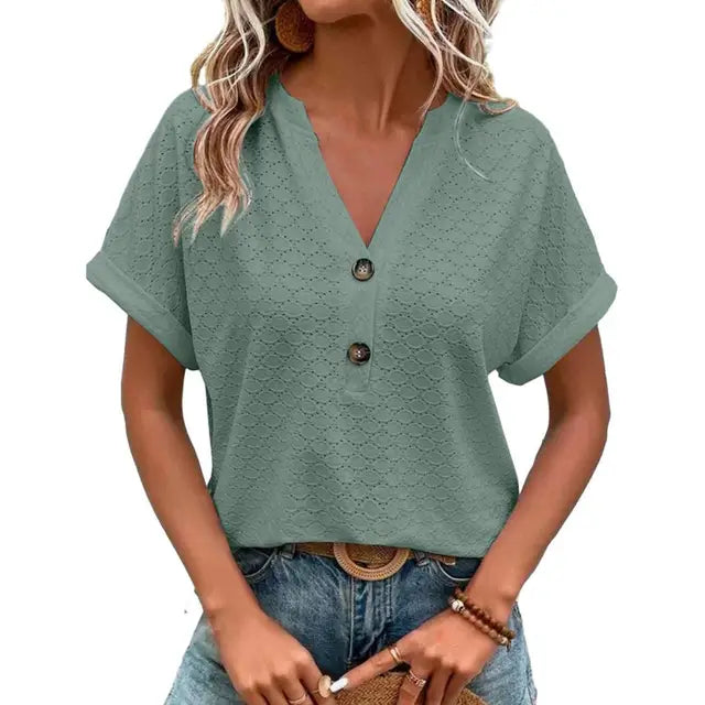 Vielseitige Alltags-Bluse in Grün