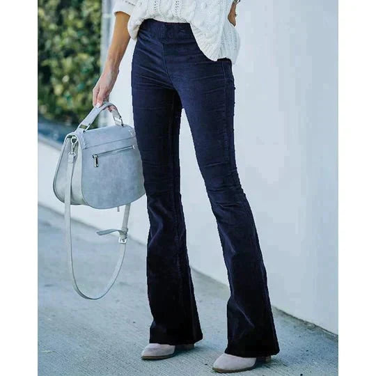 Vielseitige elegante Damen-Hose mit Stretch (10)