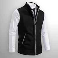 Pauline | Vielseitige Herren Strickjacke mit durchgehendem Reißverschluss