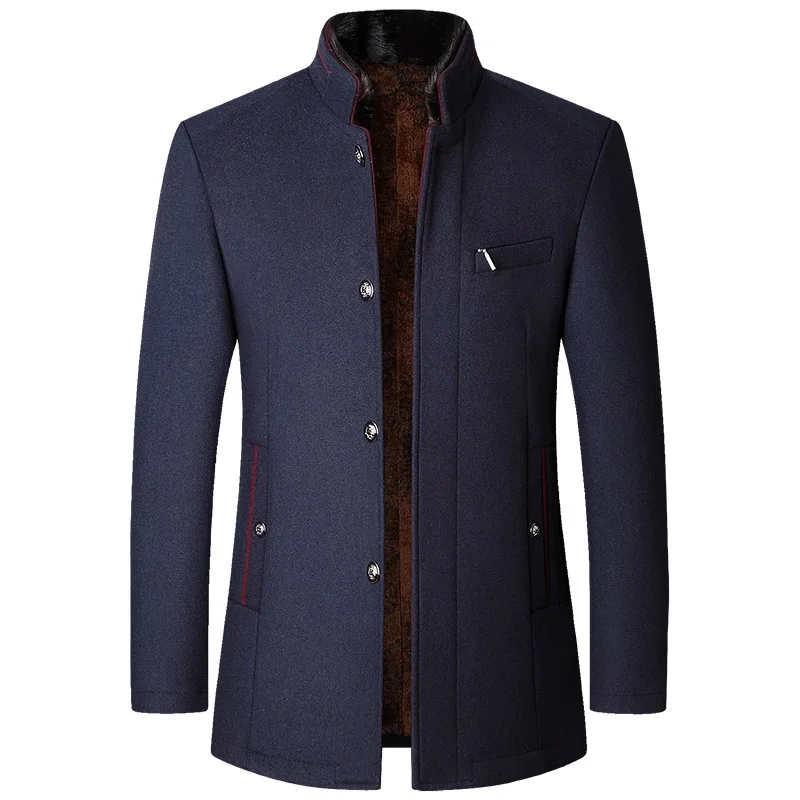 Vielseitige Herrenjacke für den Herbst in Blau