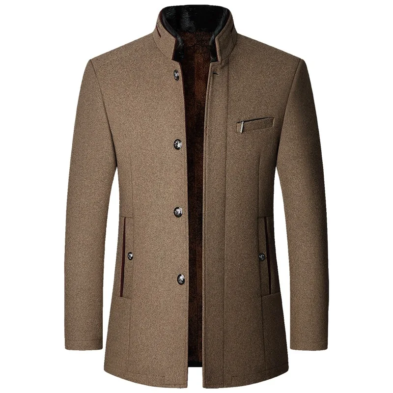 Vielseitige Herrenjacke für den Herbst in Braun