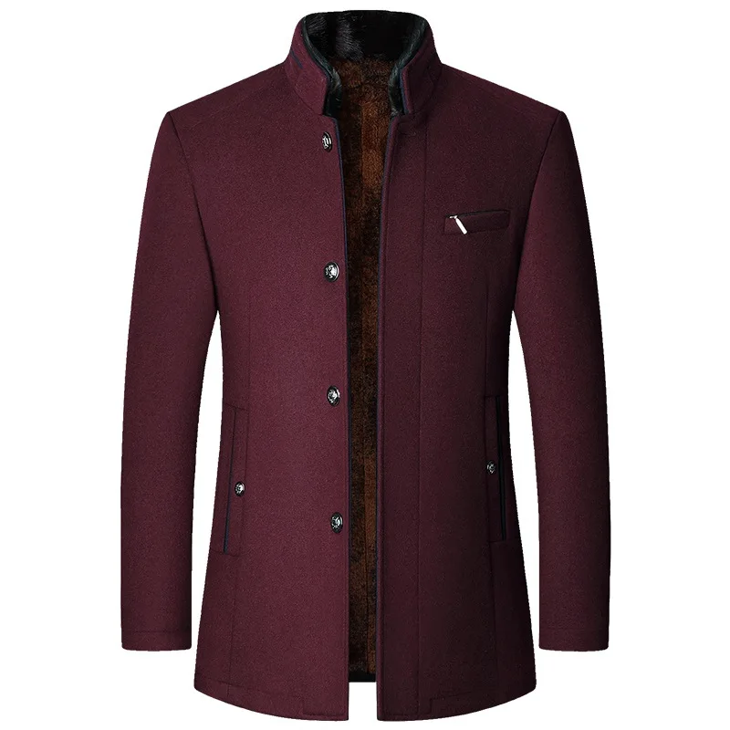 Vielseitige Herrenjacke für den Herbst in Rot