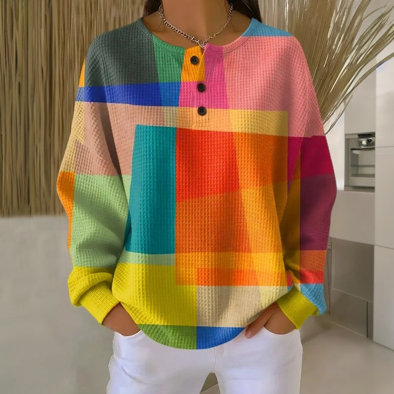 Vintage-Sweatshirt Womens t-shirt in Mehrfarbig