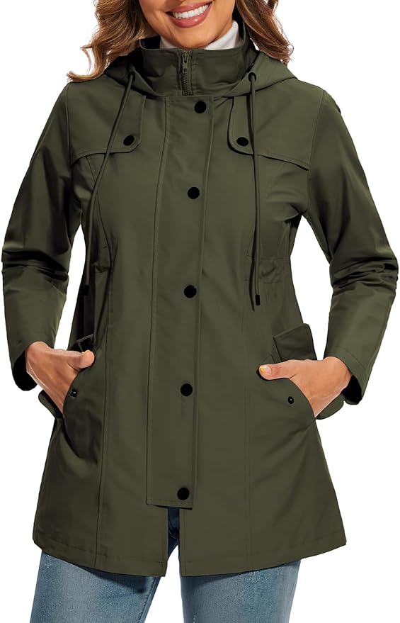 Warme Damen Winterjacke elegant und langlebig (8)