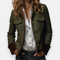 Pauline | Warme Elegante Kurze Jacke für Damen