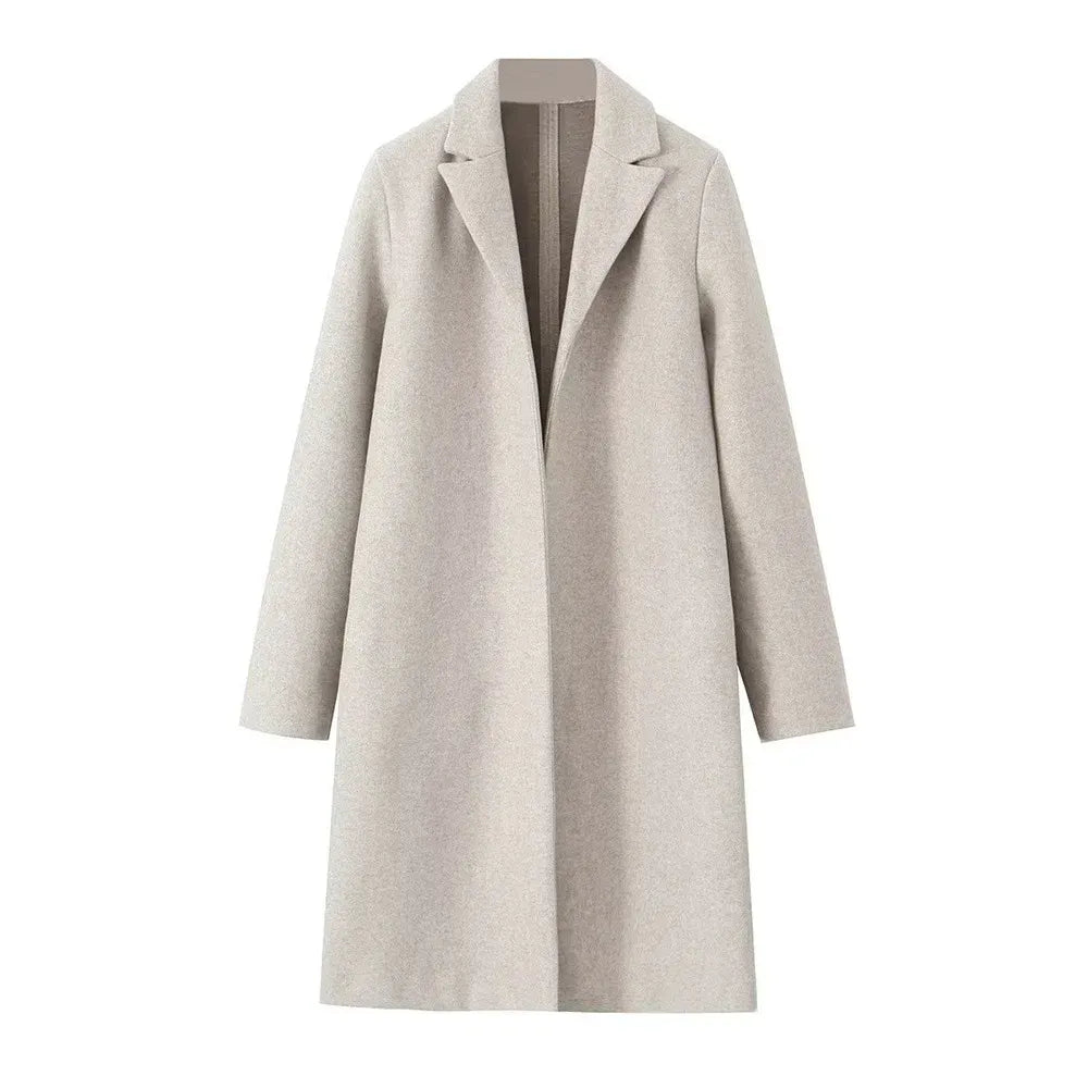 Warmer Herbstmantel für Damen im klassischen Stil (9)