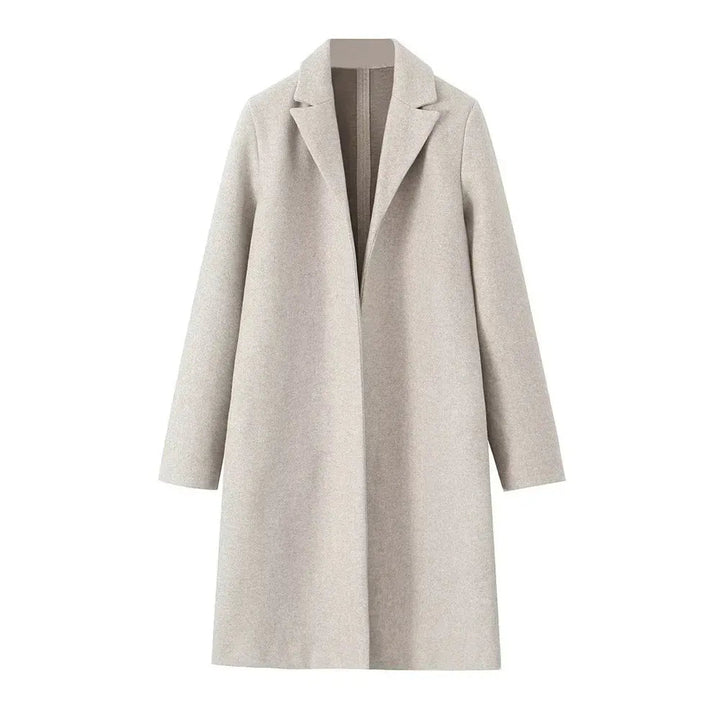 Warmer Herbstmantel für Damen im klassischen Stil (9)