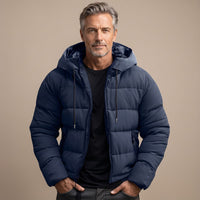 Jonas | Wasserdichte Winterjacke Herren mit Steppung für Herbst