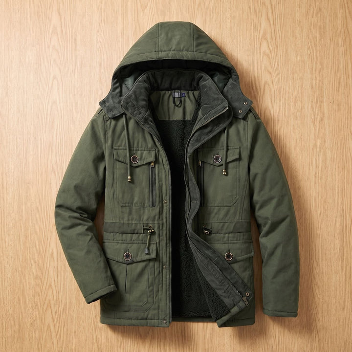 Wasserfeste Damen Winterjacke mit Fleecefutter (2)