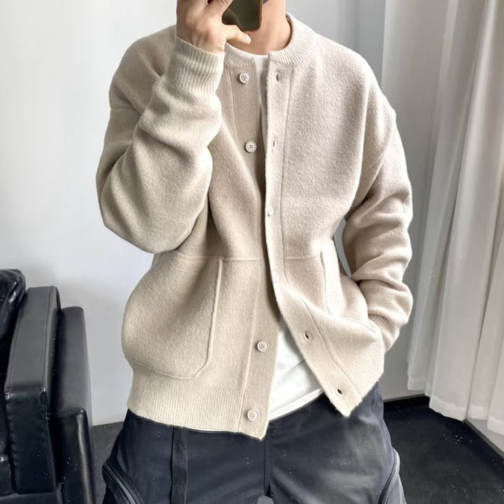 Weicher Cardigan zum mühelosen Layering in Beige