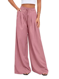 Anna | Weiße Damen Thermohose mit hoher Taille