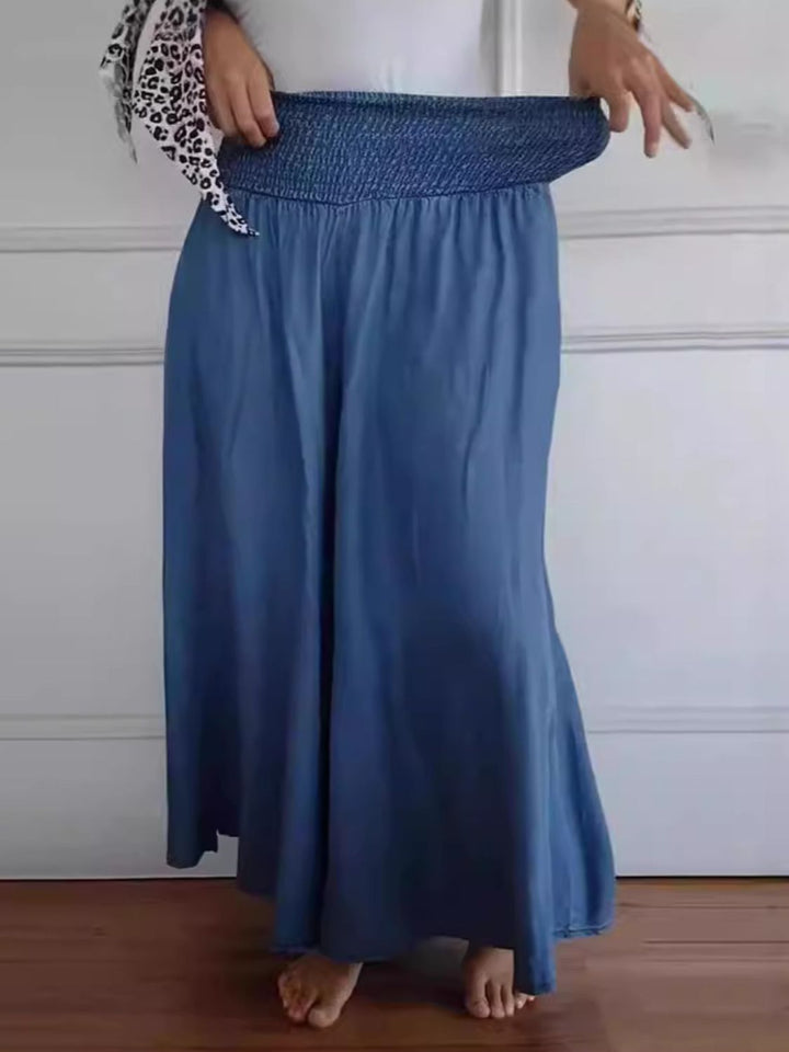 Weite Blumenhose für den Sommer (6)