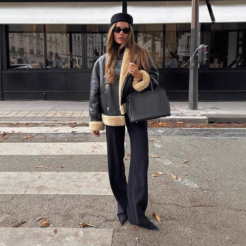 Winterjacke Damen große Größen mit Teddyfutter (3)