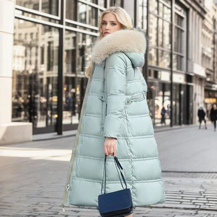 Winterjacke Damen Lang mit Hochkragen (13)