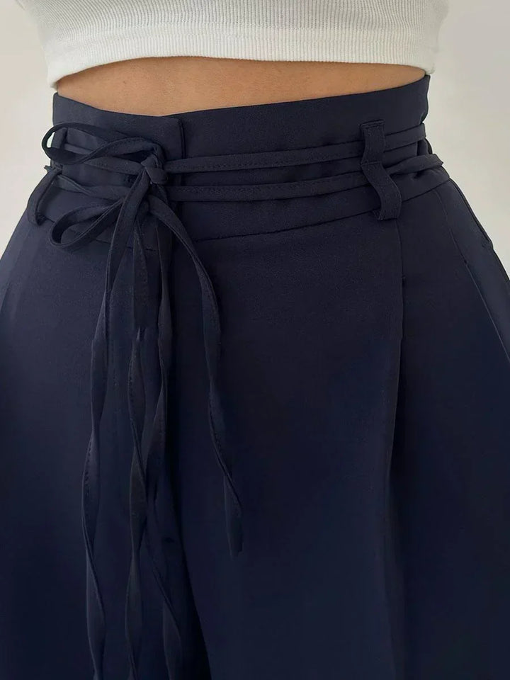 Zeitlose elegante Weite Hosen (8)